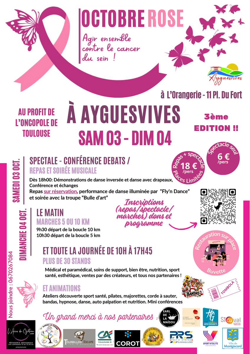 Octobre Rose à Ayguevives