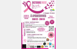 Octobre Rose à Ayguevives